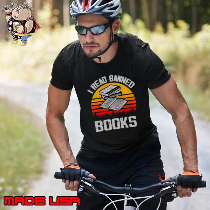 I Read Banned Books Vintage Reading Librarian T-Shirt