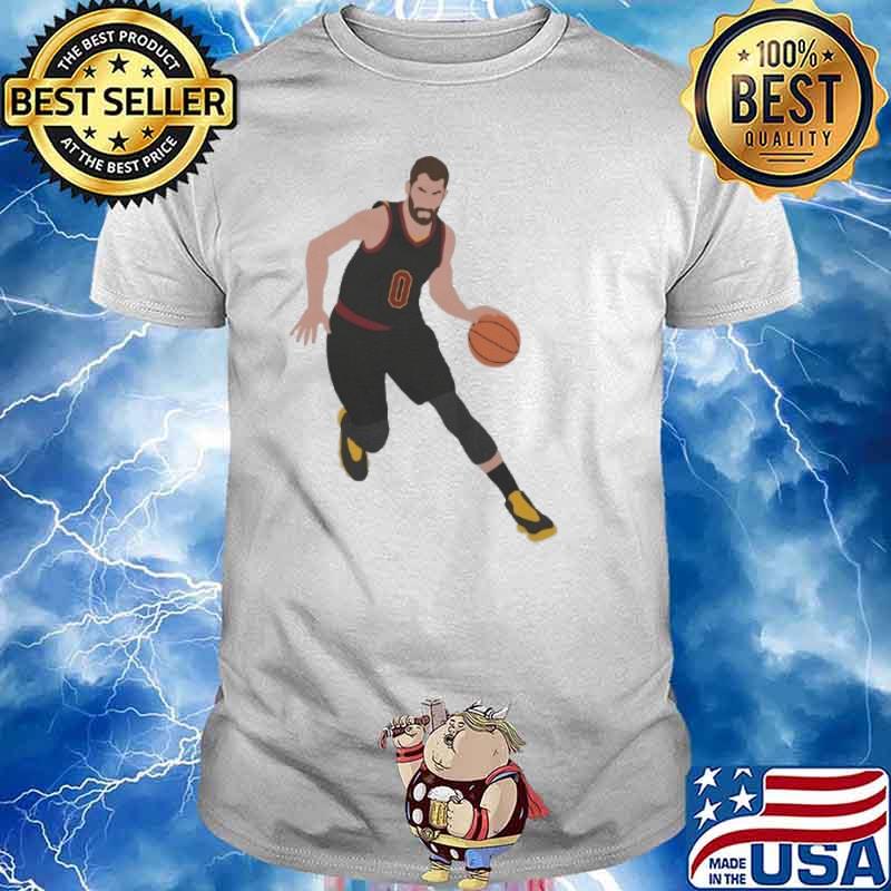 Kevin Love basketball player number 0 shirt