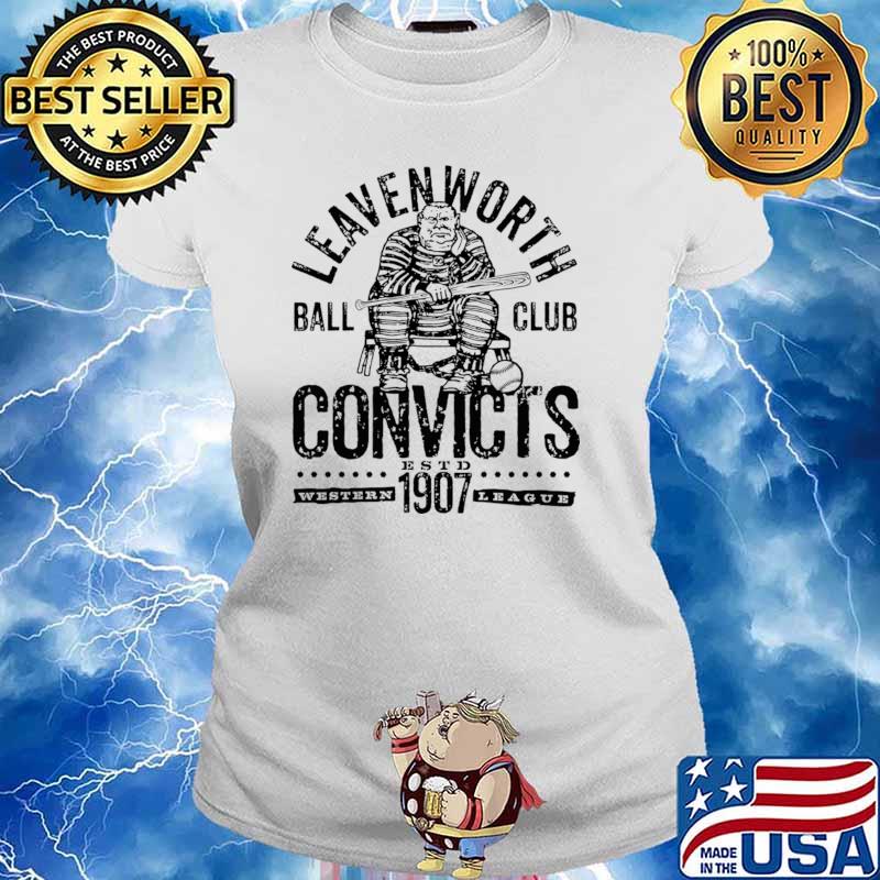 Leavenworth Convicts Ball Club 1907 Western League T-Shirt