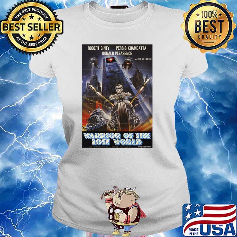 Warrior of the Lost World Robert Ginty Donald Pleasence T-Shirt