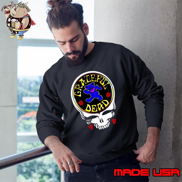 Grateful Dead skull with Rose 2023 logo shirt, hoodie, sweater