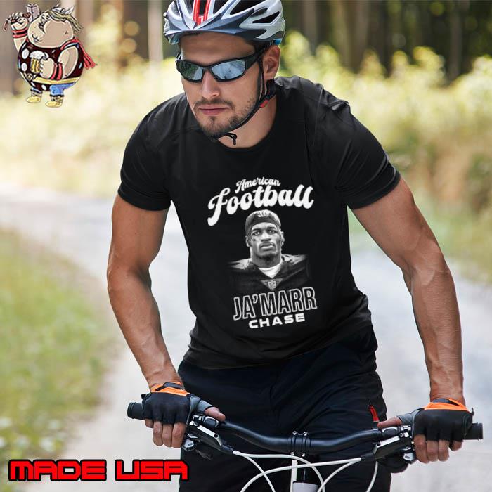 Ja';Marr Chase Football Poster American T-Shirt - Guineashirt Premium ™ LLC