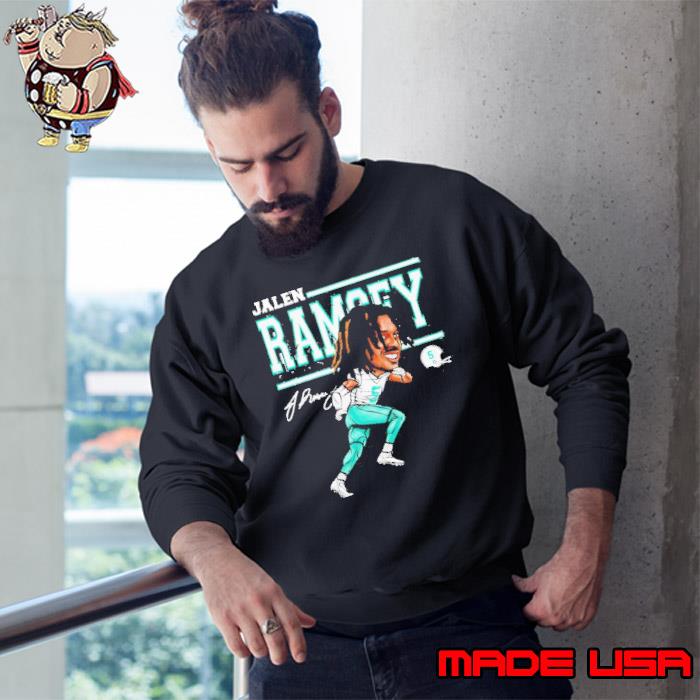 Jalen Ramsey Miami Dolphins football retro shirt, hoodie, sweater, long  sleeve and tank top