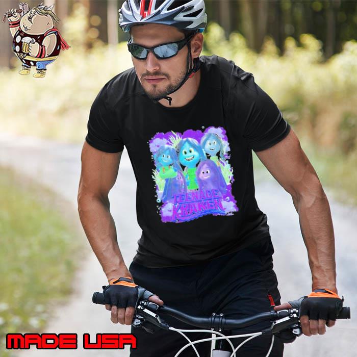 Teenage Mutant Ninja Turtles Mens T-Shirt - Group Riding Garbage Bike