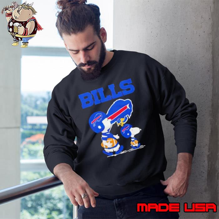 Buffalo Bills Snoopy and Charlie Brown Peanuts shirt, hoodie