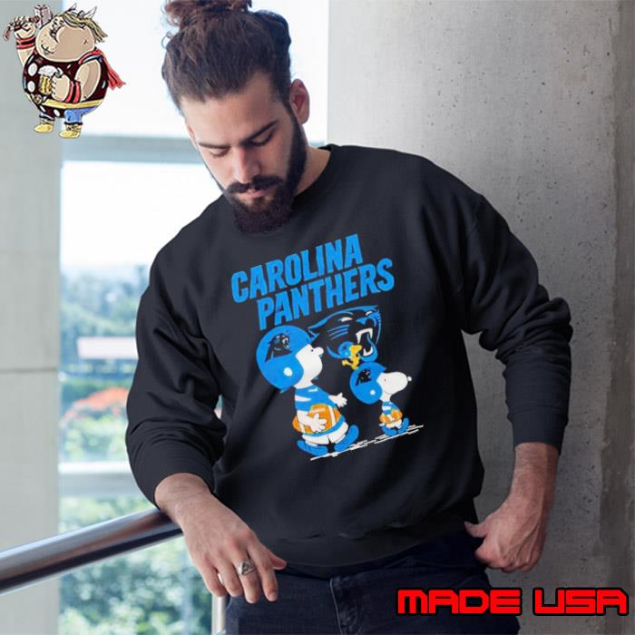 Carolina Panthers Snoopy and Charlie Brown Peanuts shirt, hoodie, sweater,  long sleeve and tank top