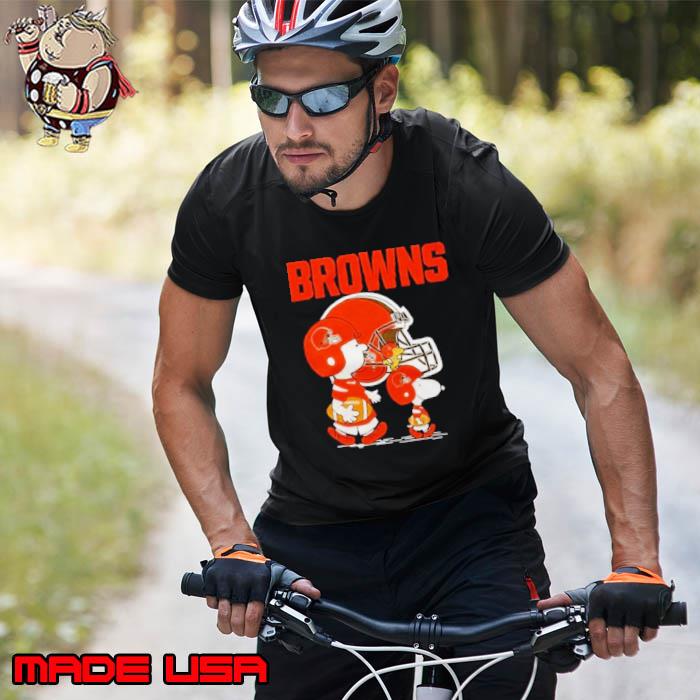 Cleveland Browns Peanuts Snoopy and Charlie Brown shirt, hoodie