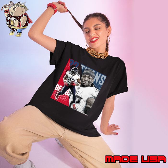 Derrick Henry American football nose tackle for the Jacksonville Jaguars T-Shirt Ladies tee
