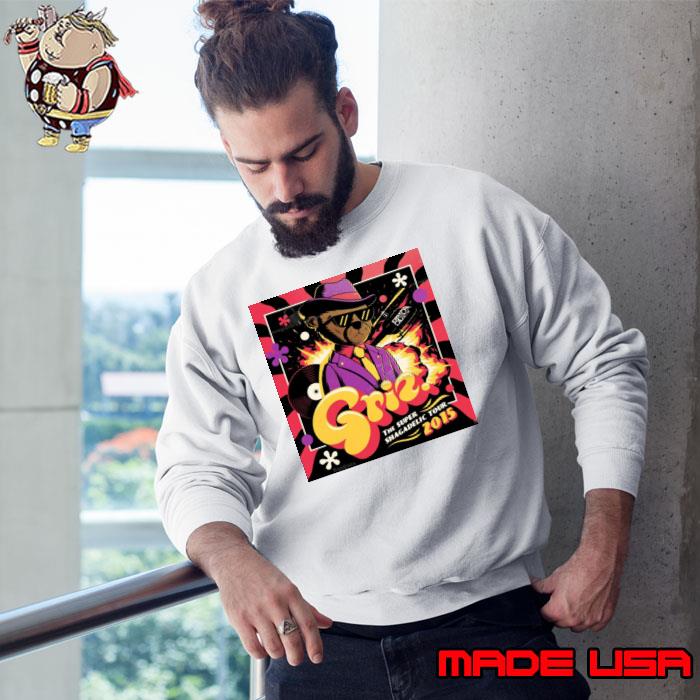 Griz Shagadelic Tour 2015 Bear Shirt Sweatshirt