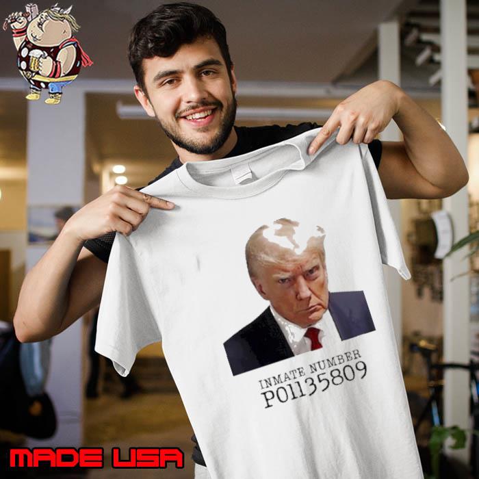 Jon Cooper Inmate Number P01135809 Donald trump Shirt