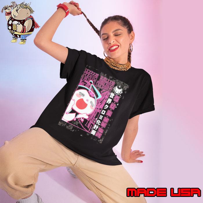 Kuromi's Pretty Journey Dark Wash Shirt Ladies tee