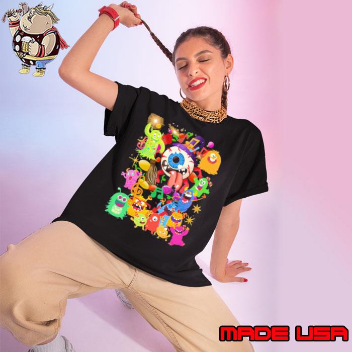 Merry Christmas My Singing Monsters Shirt Ladies tee