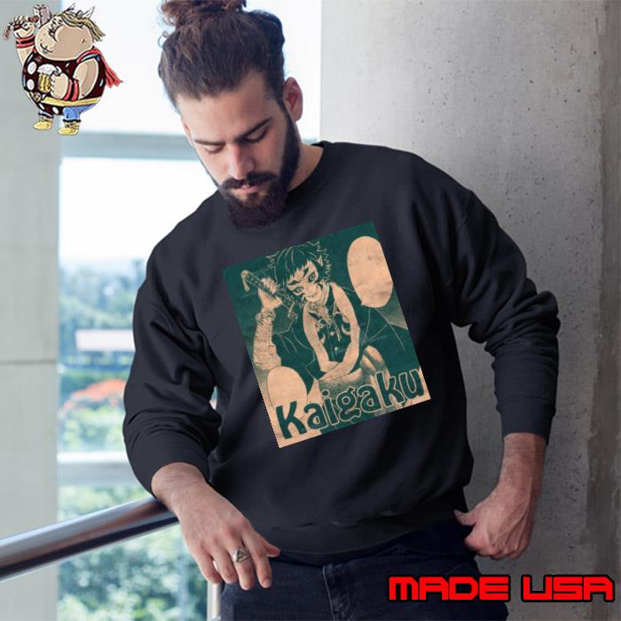 Minimalist Vintage Design Kaigaku Poster Shirt Sweatshirt
