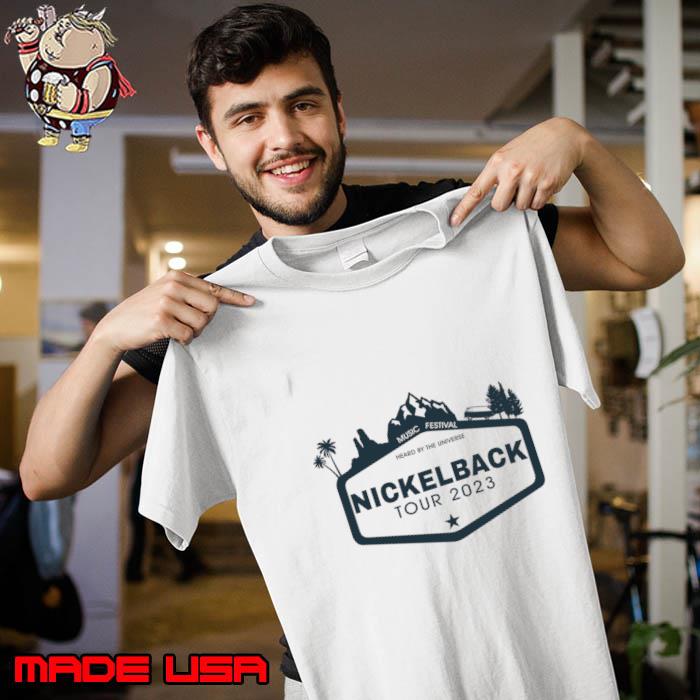 Nickelback Tour 2023 Music Festival T-Shirt