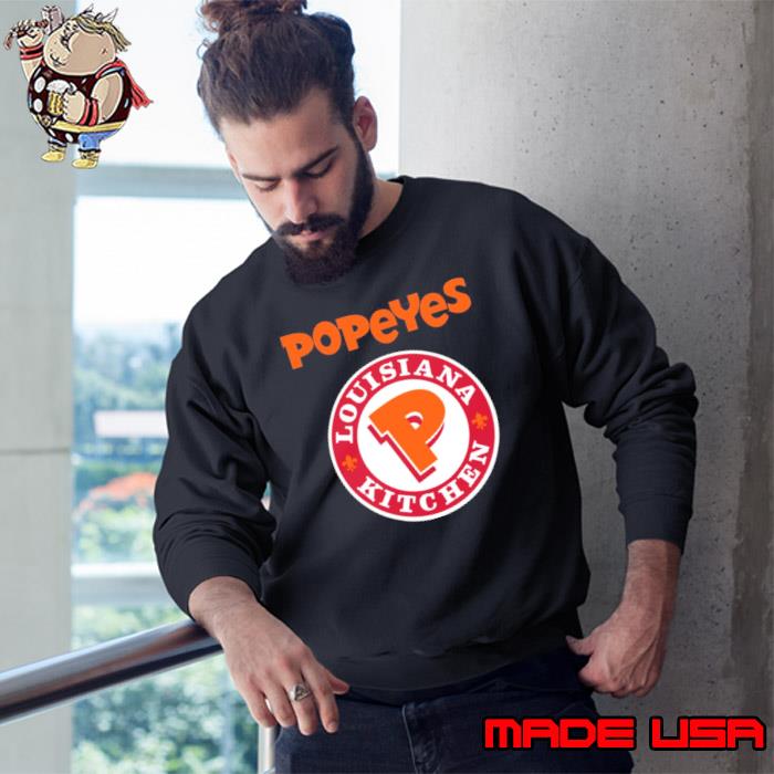 Popeyes Louisiana Kitchen Logos Shirt