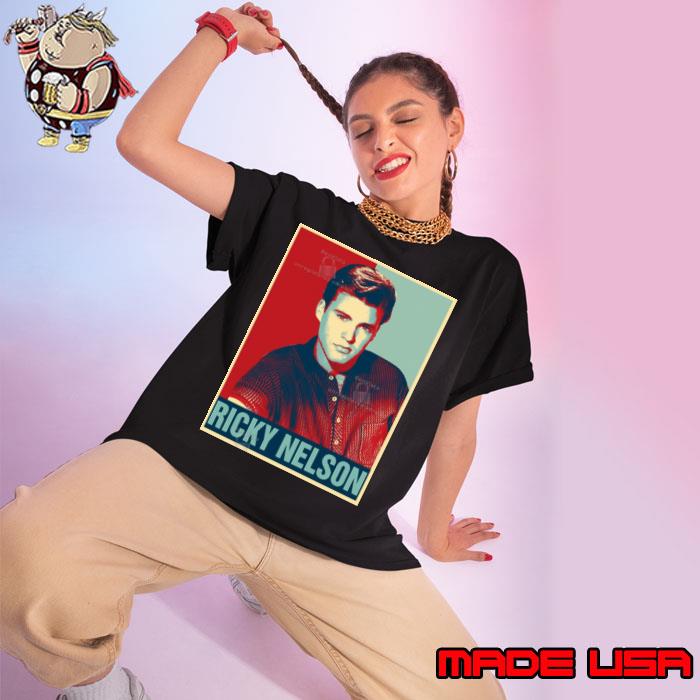 Ricky Nelson Singer Pop Pioneer Musician Actor Shirt Ladies tee