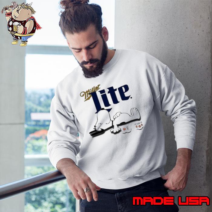 Miller lite crew hot sale neck sweatshirt