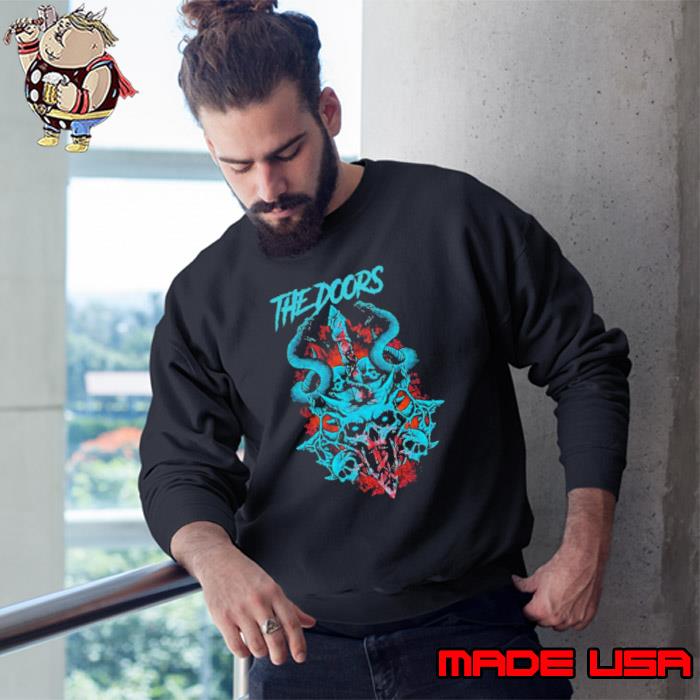 The Doors Band Skull And Snake Shirt
