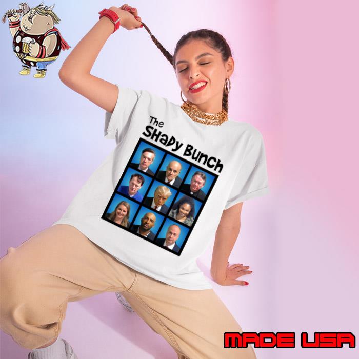 The Shady Bunch Mugshots from the Fulton County Jail T-Shirt Ladies tee