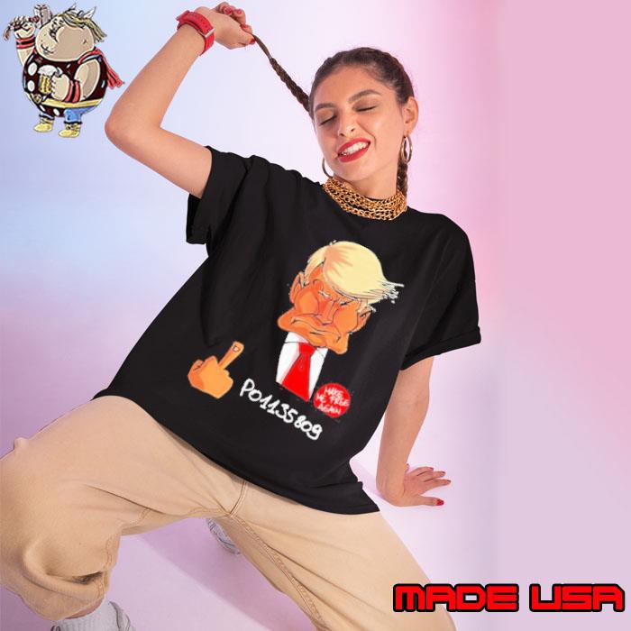 Trump Mugshot make me free again PO1135809 Shirt Ladies tee