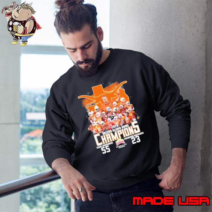 2020 Valero Alamo bowl Champions Texas Longhorns Colorado Buffaloes s Sweatshirt
