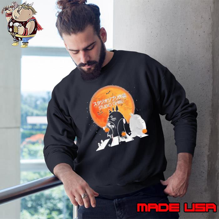 Abbey road totoro studio ghibli shirt