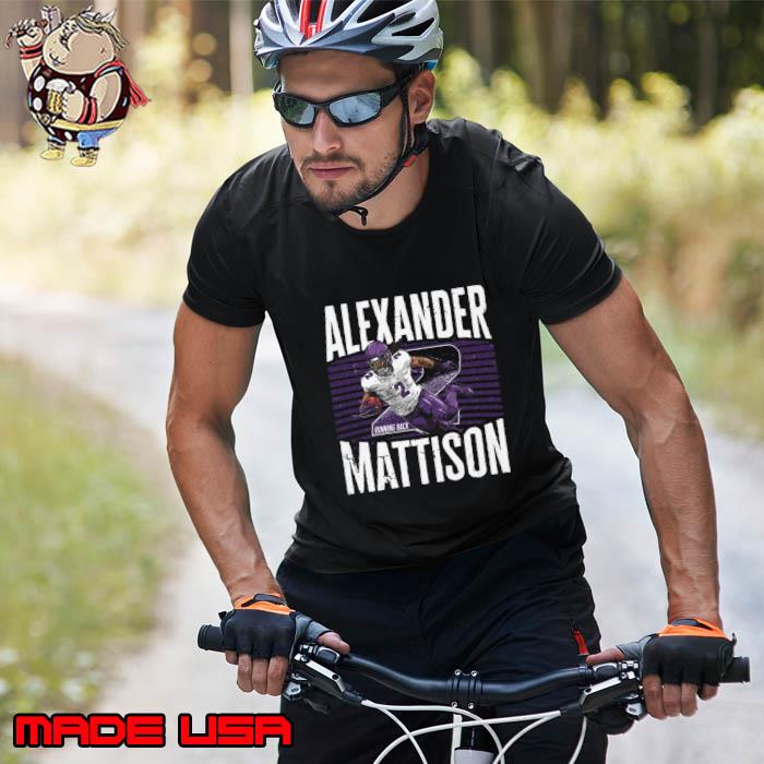 Alexander Mattison American football running back Minnesota Leap T-Shirt Unisex