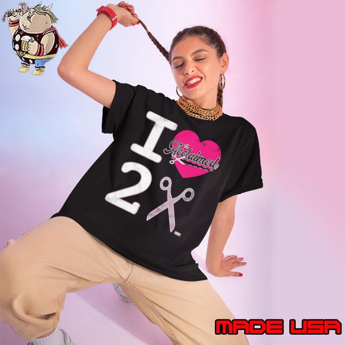 all Elite Wrestling The Acclaimed I Heart To Scissor Shirt Ladies tee
