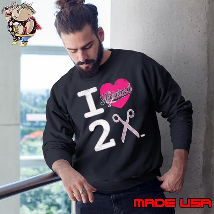 all Elite Wrestling The Acclaimed I Heart To Scissor Shirt