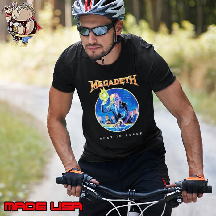 Blue Rust The Peace Megadeth Shirt Unisex