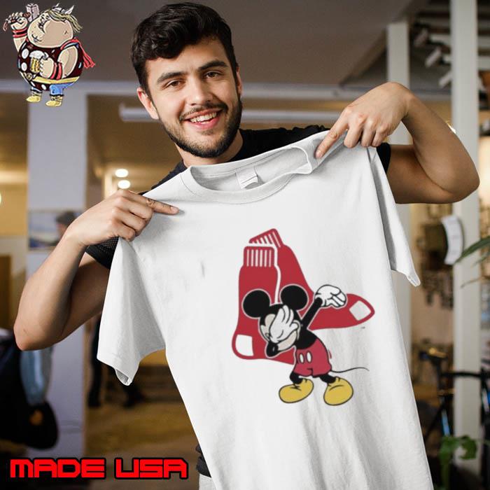 Boston Red Sox Mlb Baseball Dabbing Mickey Disney Sports shirt
