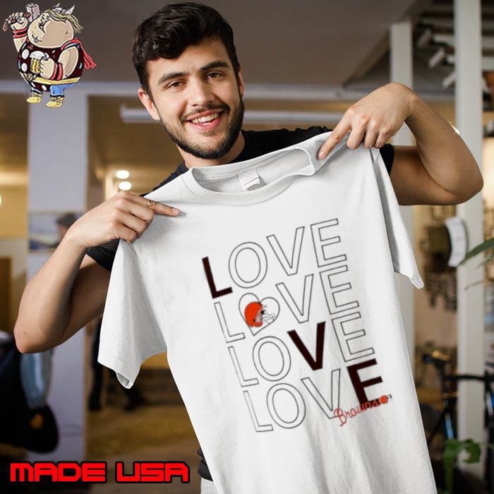 Cleveland Browns G-III Love Graphic T-Shirt, hoodie, sweater, long sleeve  and tank top