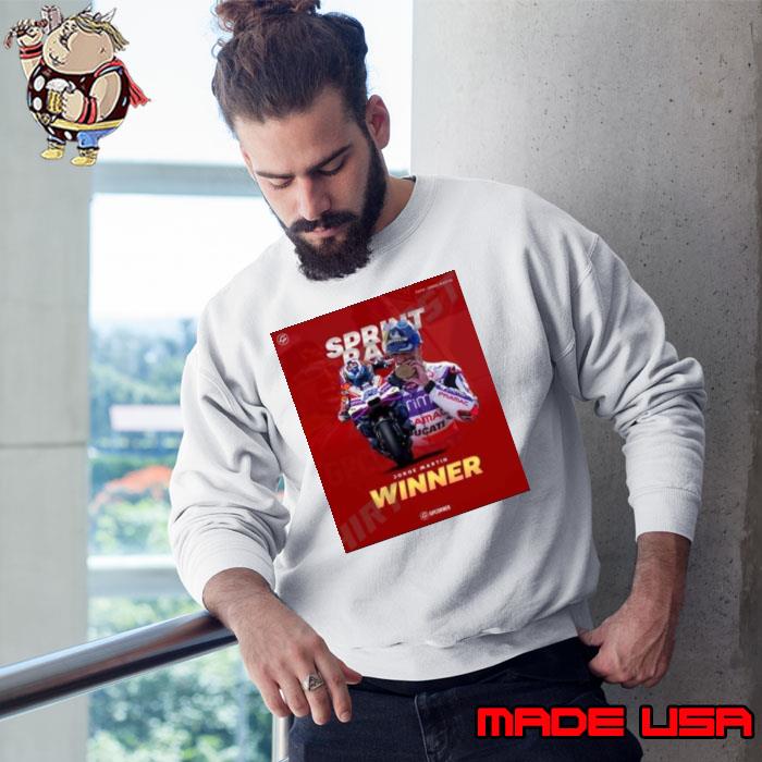 Congrats Jorge Martin Champions Sprint in India GP 2023 Shirt