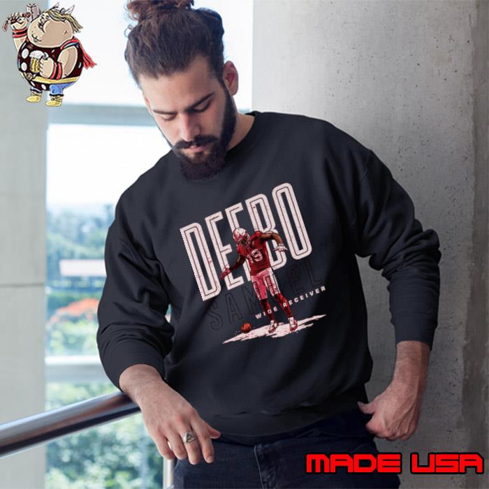 Deebo Samuel Men's Crewneck Sweatshirt, San Francisco Football Men's  Crewneck Sweatshirt