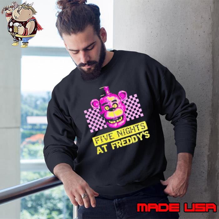 Five nights at freddy’s checkered shirt