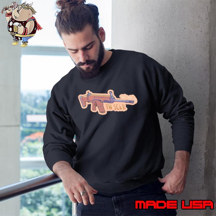 Fn Scar Rifle Gun Shirt Sweatshirt