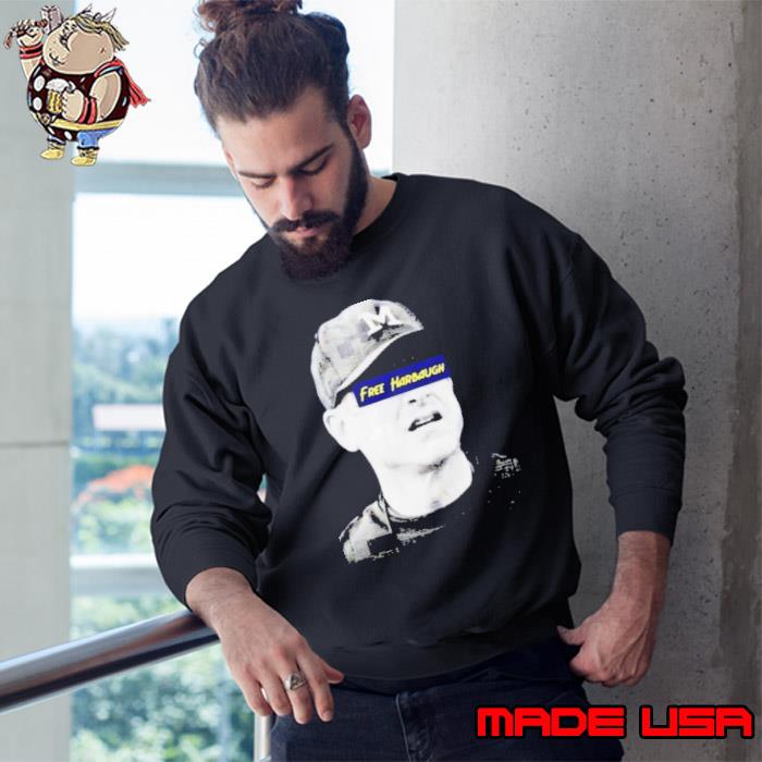 Free Harbaugh Michigan photo design s Sweatshirt