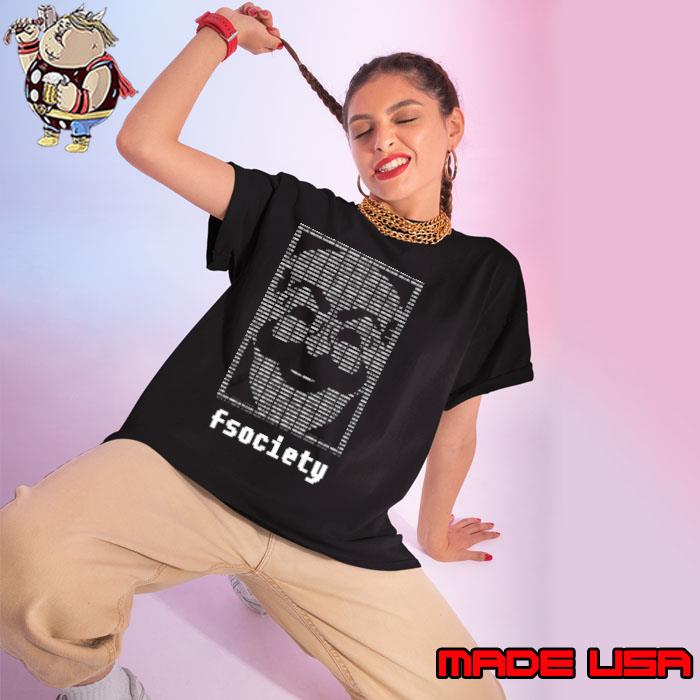 Fsociety Binary Code Mr Robot Shirt