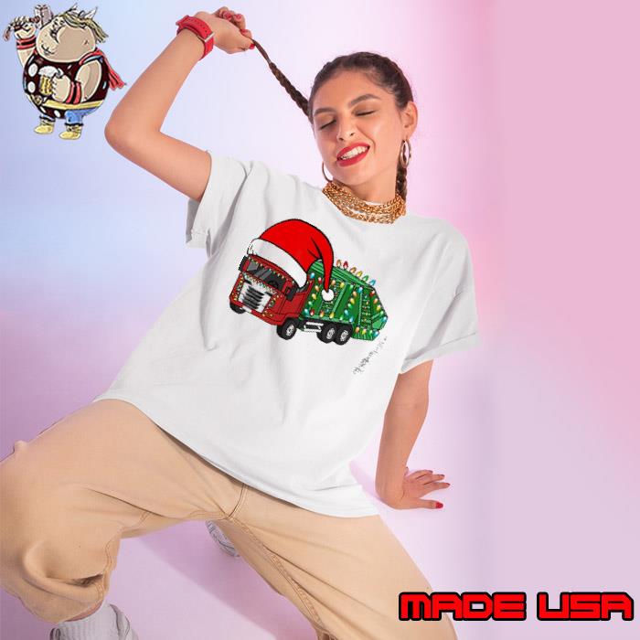 Garbage Truck Toy Christmas Trash Trucks Lover Shirt