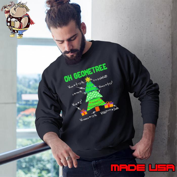 Geometry Math Teacher Christmas shirt