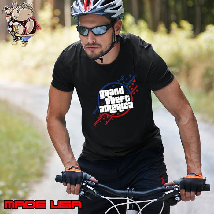 Gta Parody American Corruption Grand Theft Shirt Unisex