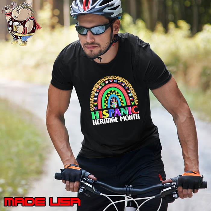Hispanic Heritage Month Rainbow Leopard s Unisex
