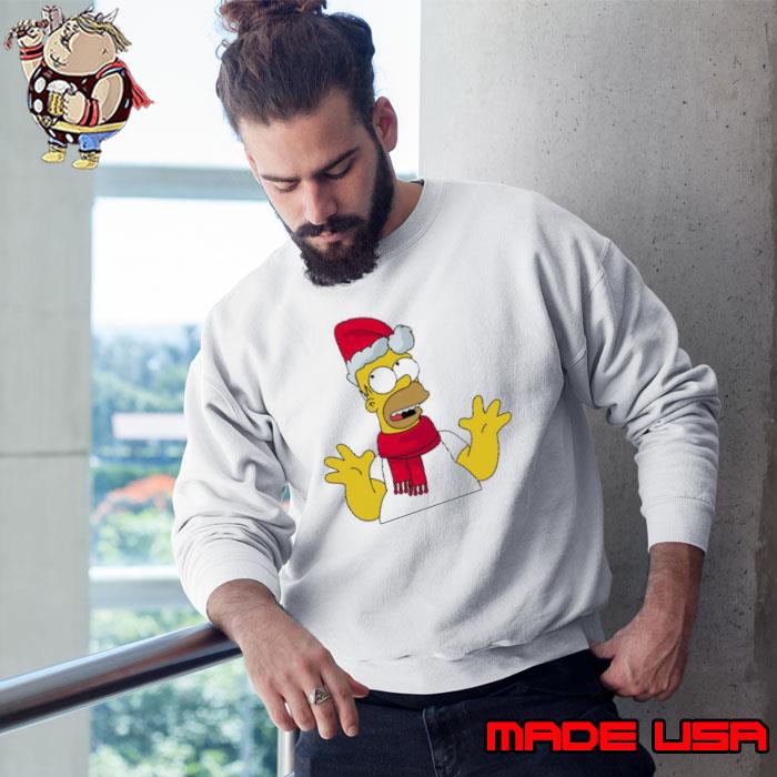 Homer Simpson Christmas Cartoon Shirt Sweatshirt