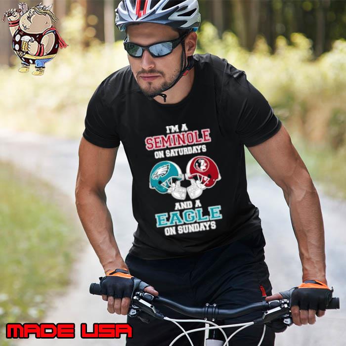 I’m A Seminoles On Saturdays And A Eagles On Sundays Helmet 2023 Shirt Unisex