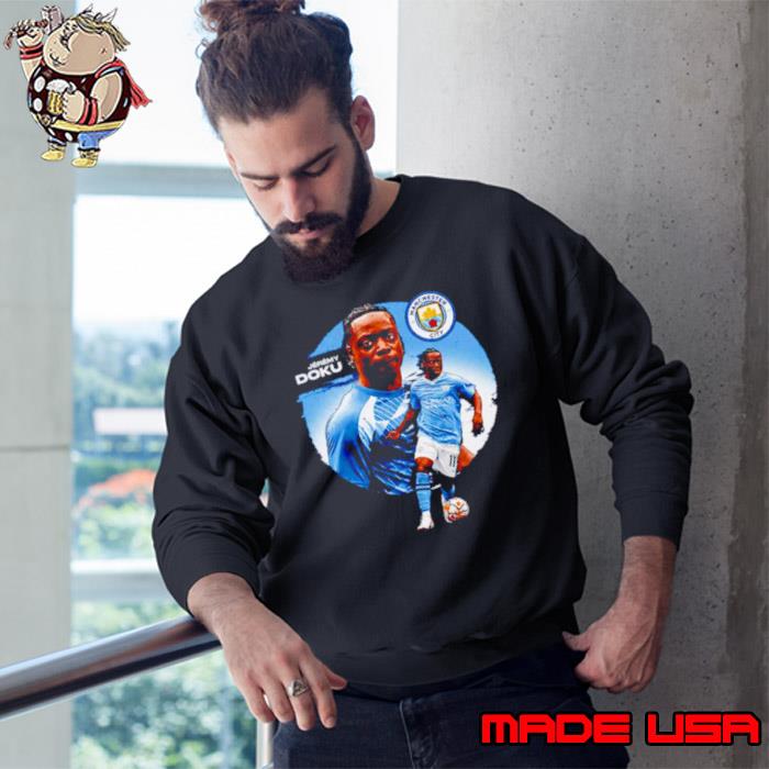 Jeremy Doku Manchester City Dual Premier league shirt