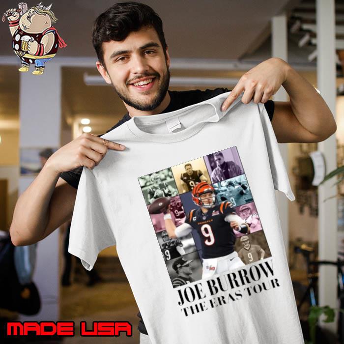 Official Number 9 Joe Burrow The Eras Tour shirt, hoodie, sweater, long  sleeve and tank top