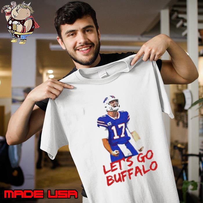 Josh Allen Let's Go Buffalo Shirt - Zerelam