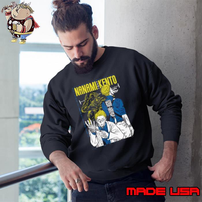 Kento Nanami Yellow From Jujutsu Kaisen shirt