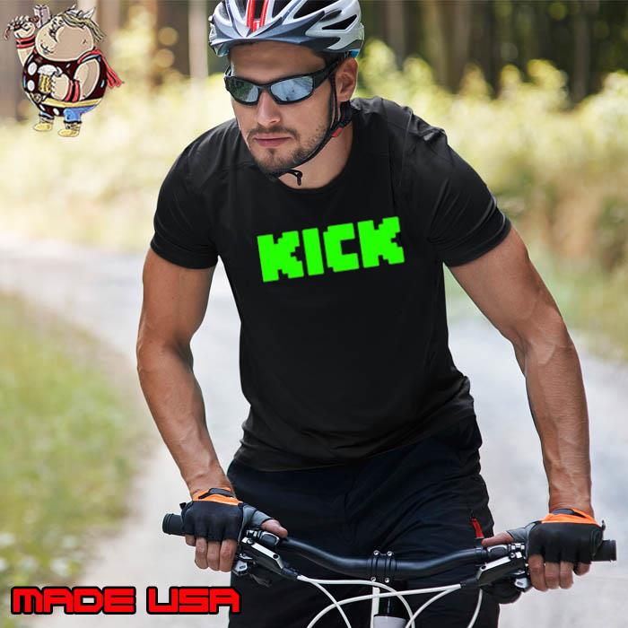 Kick green logo s Unisex