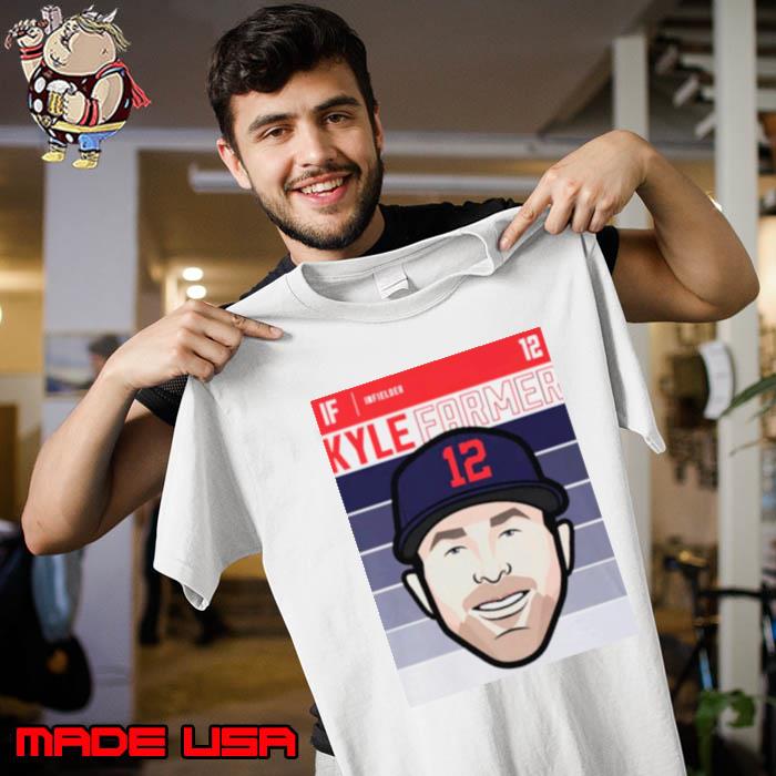 Kyle Farmer Minnesota fade baseball s Unisex